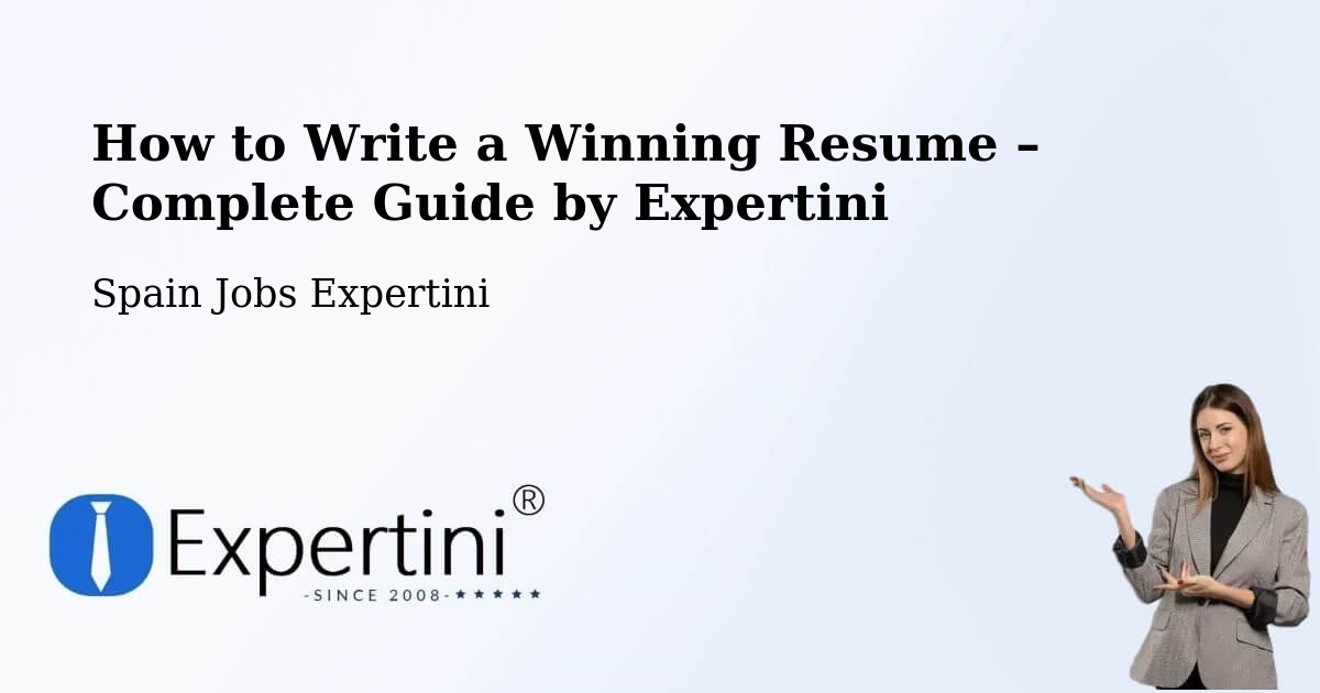 Resume Writing Guide for Job Seekers – Altable - Altable, Spain Jobs Expertini